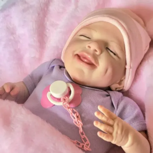 BEBÊ REBORN KIT APRIL MENINA GUITTI BABY