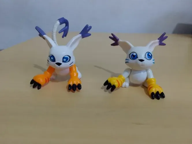 Minimon Digimon Gatomon (Tailmon) - VALOR NA DESCRIÇÃO