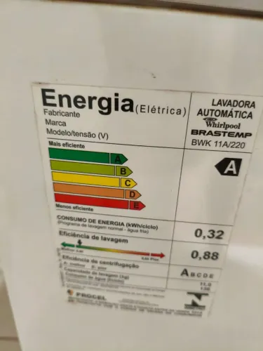 Máquina de lavar roupas Brastemp 11 kg
