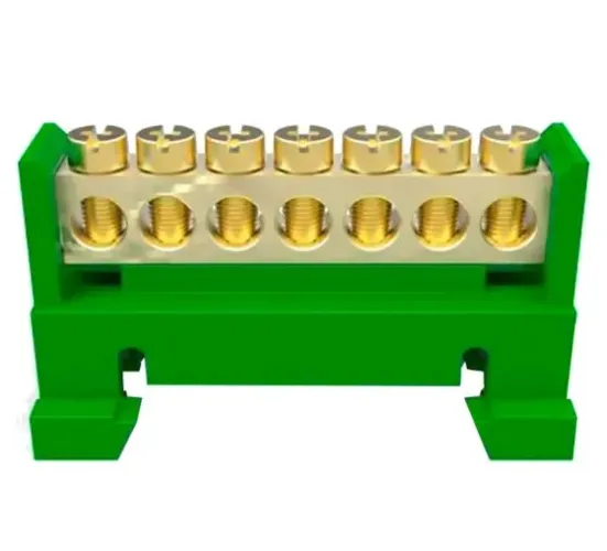 BARRAMENTO TERRA 2+16 FUROS VD C/ SUPORTE (SOPRANO) - OFERTA VALIDA ATÉ 14/08/26