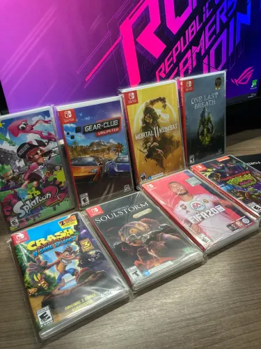 Jogos de Nintendo Switch