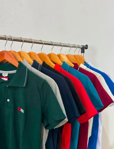 Camisa polo pronta entrega atacado mínimo 3 peças
