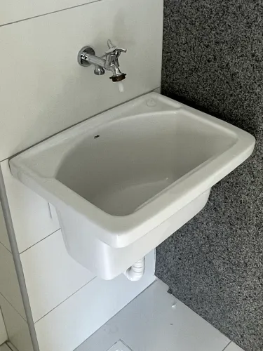 Pia / tanquinho de louça Celite para lavanderia