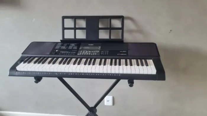 Teclado Casio CT-X800 - 61 Teclas Sensitivas + Suporte