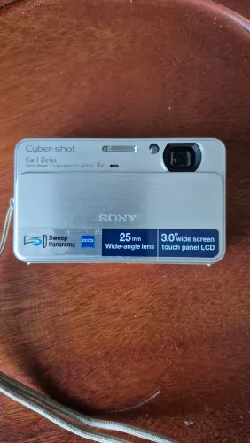 Camera fotográfica sony Cyber-shot touch-screen 