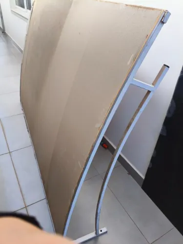 Toldo fixo para portas 220x140 em lona PVC