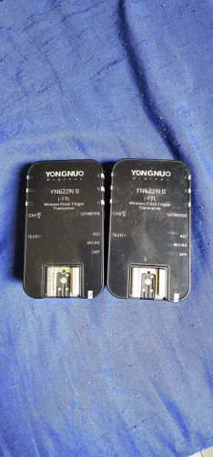 Radio flashs transmissor e receptor para nikon