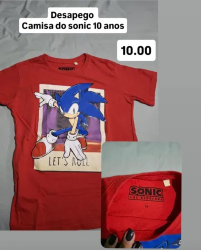 Camisa sonic