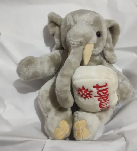Elefante de Pelúcia Parmalat (usado)