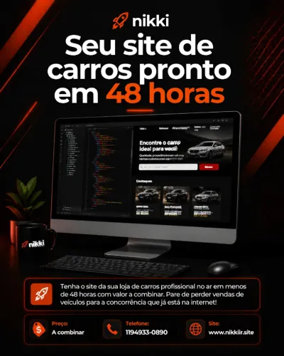 SITE para potencializar as campanhas de marketing do FB e Instagram.