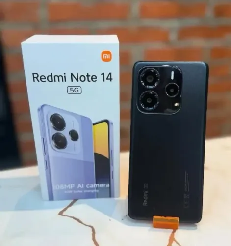 Xiaomi Redmi Note 14 5G NFC 256/8 - Lacrado com Garantia Preto Verde Roxo 