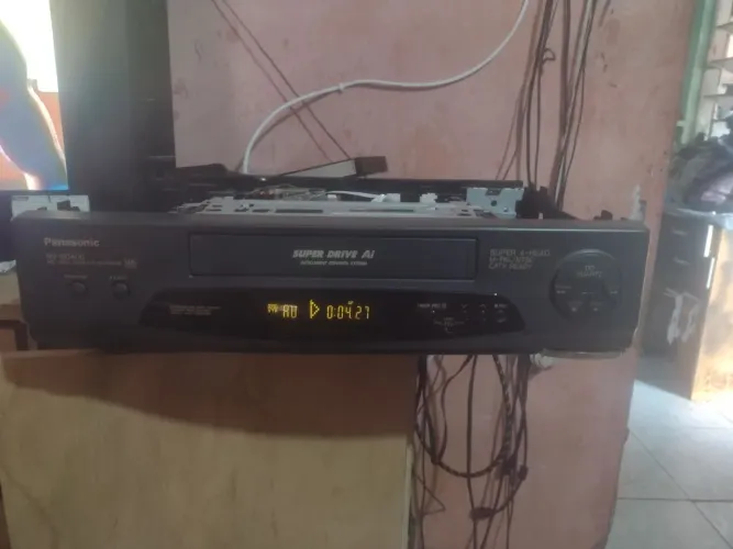 Vídeo cassete Panasonic nv-sd400 funcionando perfeitamente