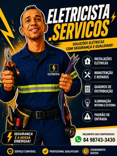 Eletricista predial residencial 