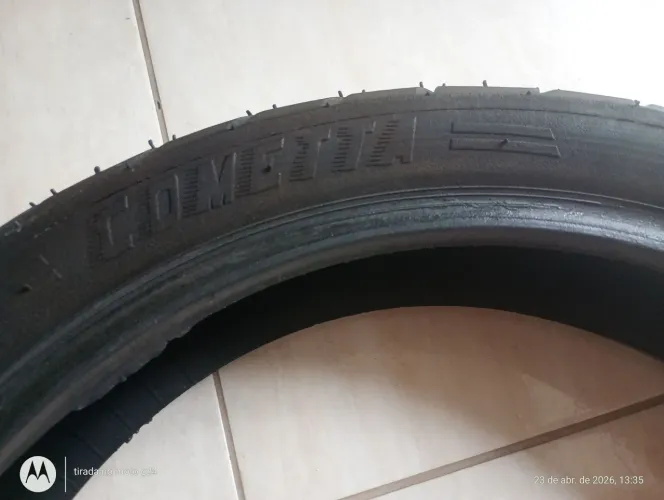 Pneu moto CB 300 traseiro.