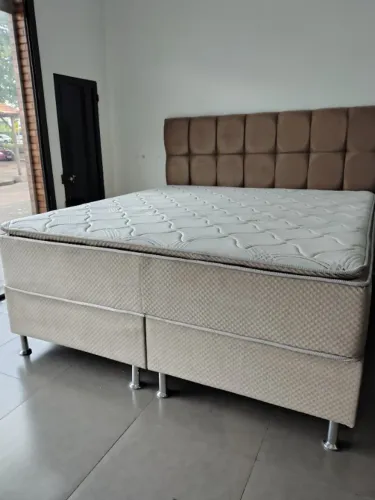 CAMA BOX QUEEN EM 12X SEM JUROS NOS CARTÕES DE CRÉDITO