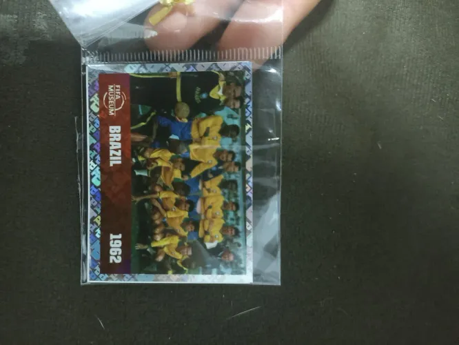 Figurinha Brasil campeão 1962