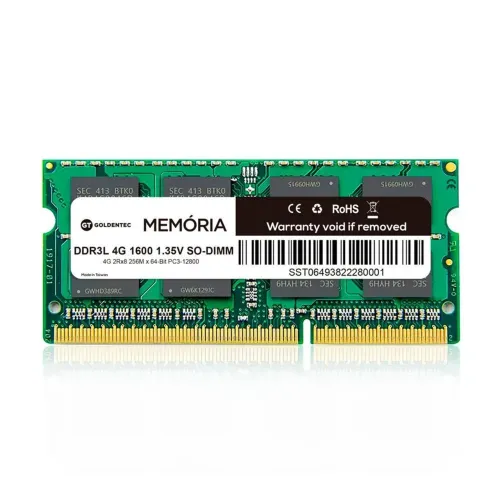 Memoria ddr3 4gb notebook