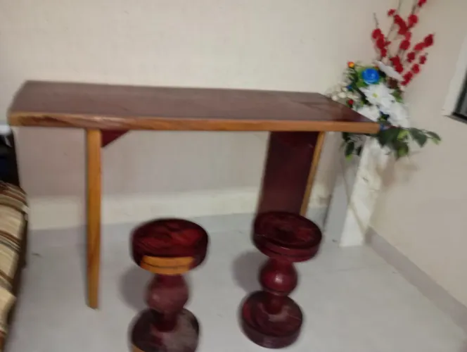 Linda mesa de madeira