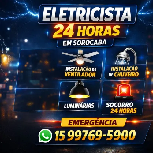 ELETRICISTA 24 HORAS EM SOROCABA