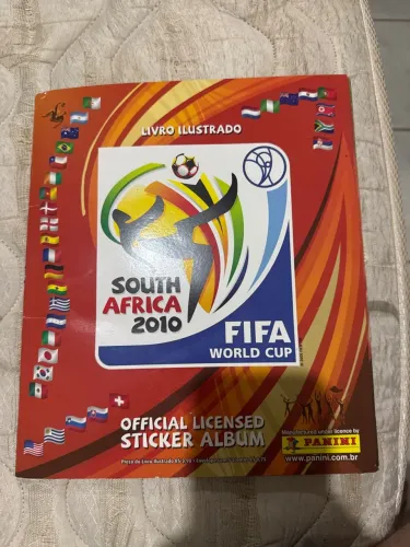Álbum copa do mundo 2010 África capa mole