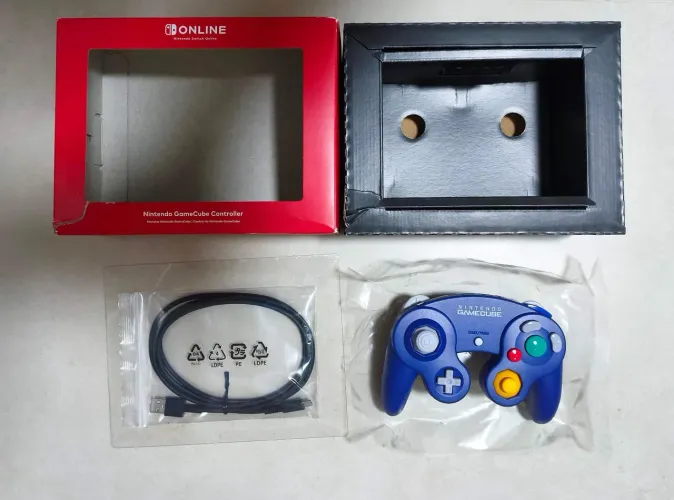 Controle GameCube Nintendo Switch Online Novo (Leia a Descrição)