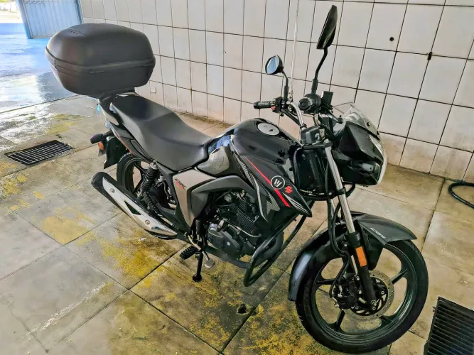 DK 150 Haojue - Suzuki 2019 Preta