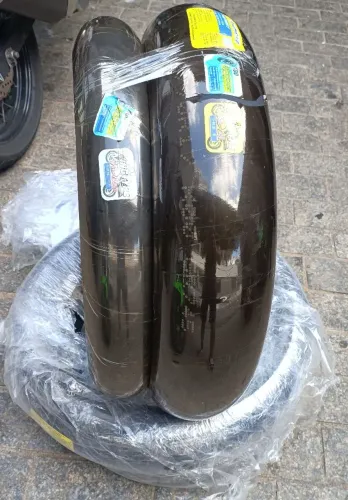 Par de pneu slick 110/140 NOVO