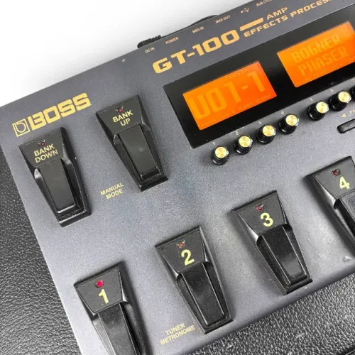Pedaleira Boss GT-100 Avalio TROCAS por Contra Baixo