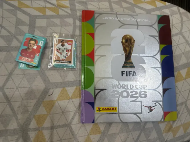 Álbum de figurinha da copa 2026