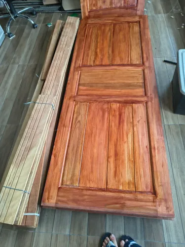 Kit porta externa nova, já envernizada (3 portas completas)