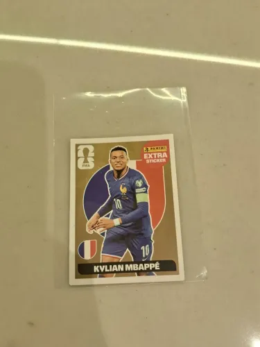 Figurinha Legend Mbappé Gold Copa do Mundo 2026
