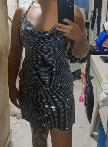 Vestido da Pitbull novo nuca usado