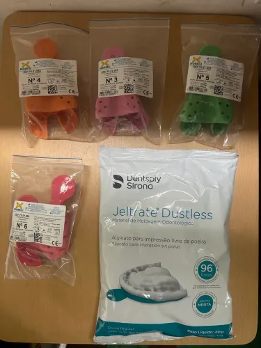 Moldeiras de impressão - Morelli + Alginato 