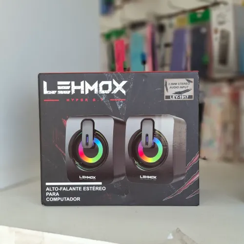 Caixa de som para pc usb rgb - entrega em slz e região