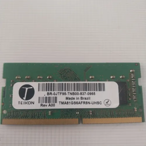Memória DDR4 8 Gigas Notebook