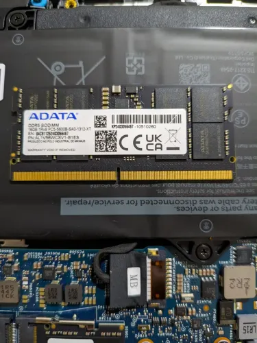 Memória DDR5 16Gb notebook