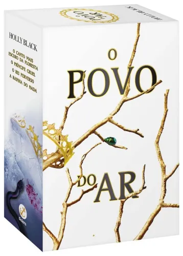 Caixa box com 4 livros 