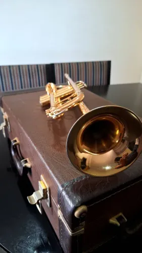 Trompete Weril Excalibur+bocal Bach 1/4C
