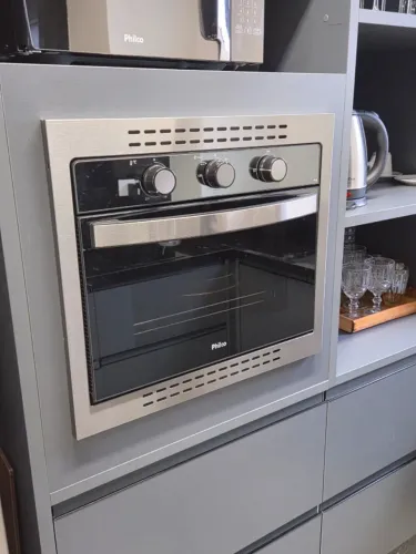 Forno elétrico de embutir Philco 47 litros 220 V inox