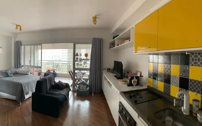Lindo apartamento Studio na Rua Paim 363 Ed NKSP