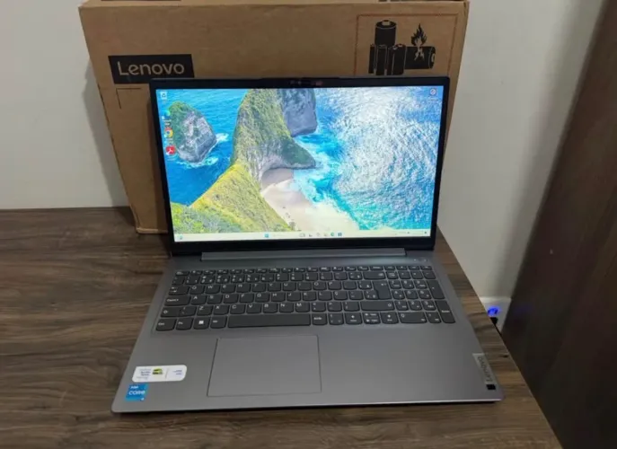 Notebook Lenovo i3 11ªth Geração 8Gb Ram FullHD SSD 256Gb Nvme Rede5G