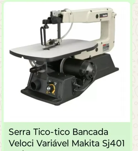 Serra tico tico de bancada Makita 