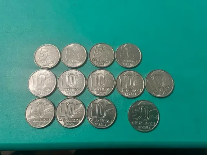 Lote de Moedas De Cruzeiro