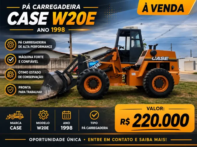 Pa carregadeira w20E 1998