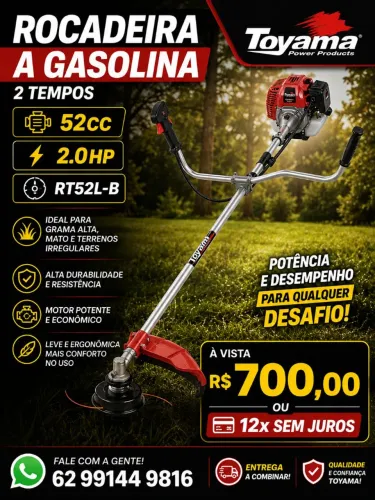 ROÇADEIRA A GASOLINA