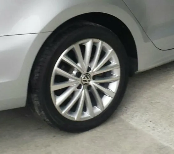 Pintura de Roda esportiva grafite fosco prata especial