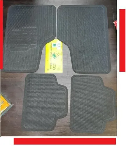 Jogo Tapete Automotivo Universal wave Promoção Preto 4 PCS sqcza pqncx