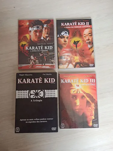 Karatê kid dvd original trilogia completa edição de colecionador