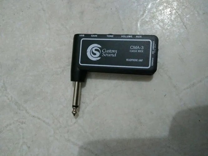 Amplificador de fone de ouvido custom sound cma3 com distorção