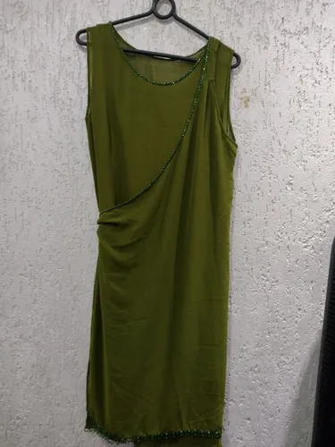 Vestido de festa verde